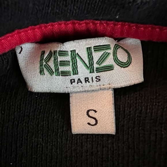 KENZO Black Crew Neck Fish Sweatshirt S - Picture 4 of 9